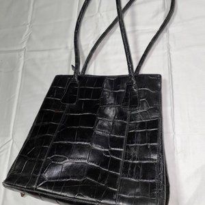 Osprey Black Leather Bag